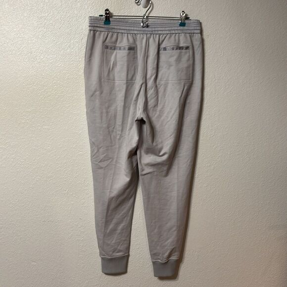 Lafayette 148 New York Light Gray Joggers Large - Picture 6 of 6